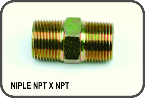 Adaptadores - NIPLE NPT X NPT