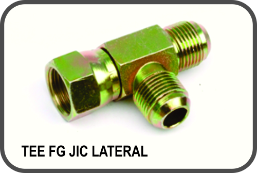 Adaptadores - TEE FG JIC LATERAL