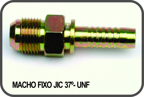 MACHO FIXO JIC 37º UNF