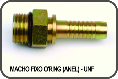 MACHO FIXO O'RING (ANEL) - UNF